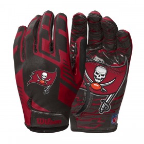 NFL Stretch Fit Receivers Gloves - Tampa Bay Buccaneers ● Wilson Promotions