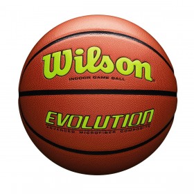 Evolution Game Basketball - Optic Yellow - Wilson Discount Store