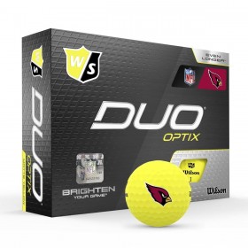 Duo Optix NFL Golf Balls - Arizona Cardinals ● Wilson Promotions