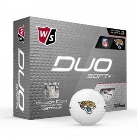 Duo Soft+ NFL Golf Balls - Jacksonville Jaguars ● Wilson Promotions