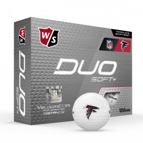 Duo Soft+ NFL Golf Balls - Atlanta Falcons ● Wilson Promotions