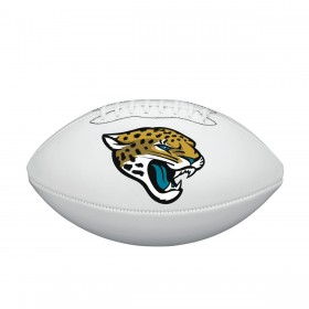 NFL Team Logo Autograph Football - Official, Jacksonville Jaguars ● Wilson Promotions