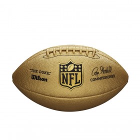 NFL The Duke Metallic Edition - Gold ● Wilson Promotions