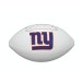 NFL Team Logo Autograph Football - Official, New York Giants ● Wilson Promotions - 0