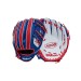 2021 A200 10" T-Ball Glove - Royal/Red/White ● Wilson Promotions - 0