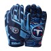 NFL Stretch Fit Receivers Gloves - Tennessee Titans ● Wilson Promotions - 0