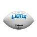 NFL Team Logo Autograph Football - Official, Detroit Lions ● Wilson Promotions - 1