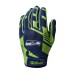 NFL Stretch Fit Receivers Gloves - Seattle Seahawks ● Wilson Promotions - 1