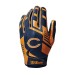 NFL Stretch Fit Receivers Gloves - Chicago Bears - Wilson Discount Store - 1