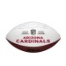 NFL Live Signature Autograph Football - Arizona Cardinals ● Wilson Promotions - 1