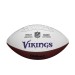 NFL Live Signature Autograph Football - Minnesota Vikings ● Wilson Promotions - 1