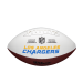 NFL Live Signature Autograph Football - Los Angeles Chargers - Wilson Discount Store - 1