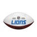 NFL Live Signature Autograph Football - Detroit Lions ● Wilson Promotions - 1