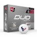 Duo Soft+ NFL Golf Balls - Houston Texans ● Wilson Promotions - 0