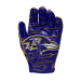 NFL Stretch Fit Receivers Gloves - Baltimore Ravens ● Wilson Promotions - 2