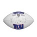 NFL Live Signature Autograph Football - New York Giants ● Wilson Promotions - 2