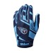NFL Stretch Fit Receivers Gloves - Tennessee Titans ● Wilson Promotions - 1